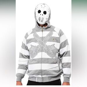 LRG Jason Friday the 47th Zip Up Hoodie Small